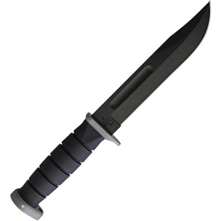 Ka-Bar D2 Extreme Utility Black Kraton Plain Clip Point D2 - Knives.mx