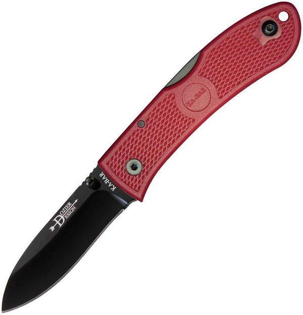 Ka-Bar Folding Hunter Lockback Red - Knives.mx