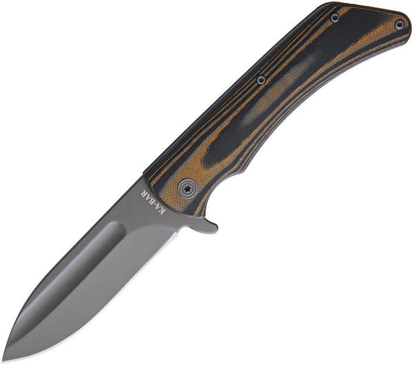 Ka-Bar Mark 98 Linerlock Black & Brown G10 5Cr15MoV - Knives.mx