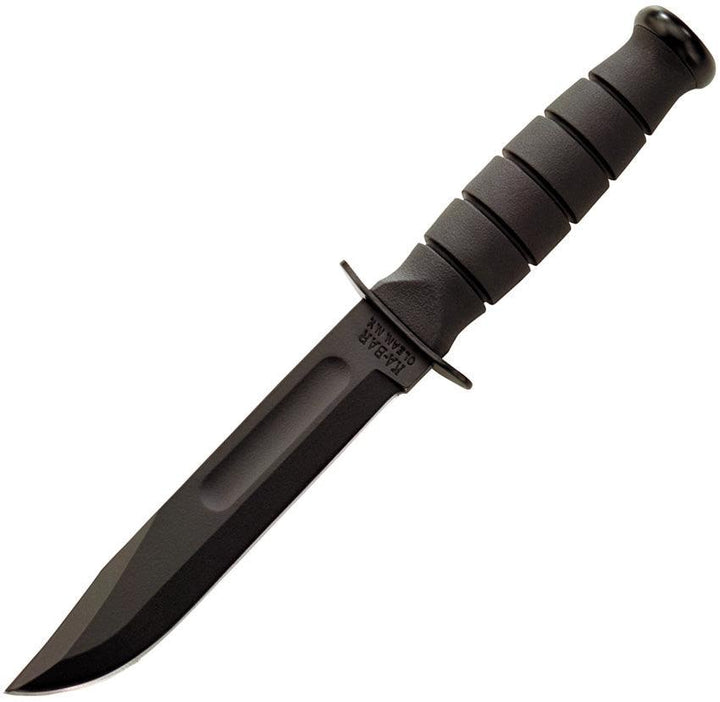 Ka Bar Short Plain Edge Black Leather - Knives.mx