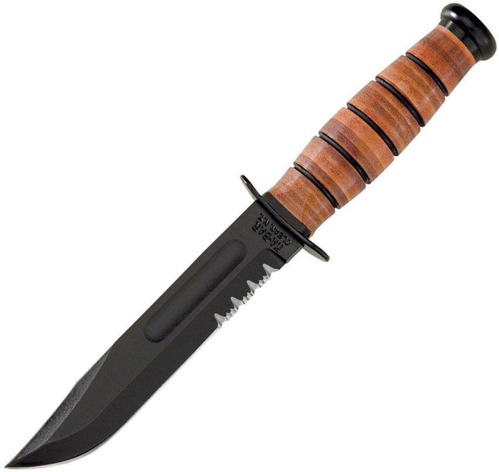 Ka Bar Short USMC Serrated - Knives.mx