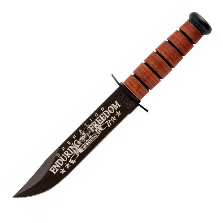 Ka-Bar USN OEF Afghanistan Bowie Operation Enduring Freedom Artwork - Knives.mx