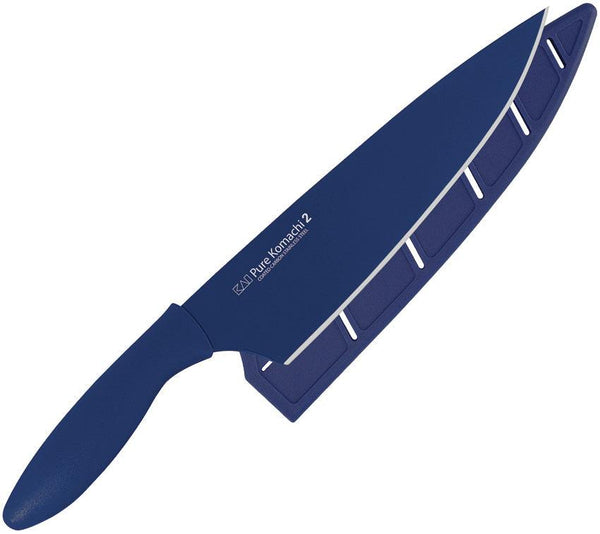 Kai USA Chefs Knife Navy Blue - Knives.mx