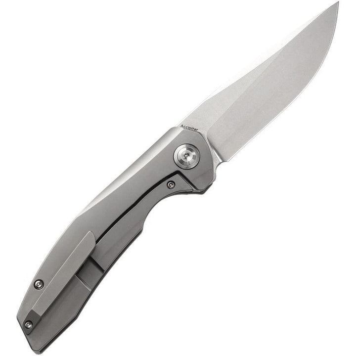 Kansept Knives Accipiter Framelock Titanium / CF S35VN - Knives.mx