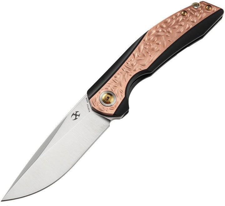 Kansept Knives Accipiter Framelock Titanium / Copper S35VN - Knives.mx