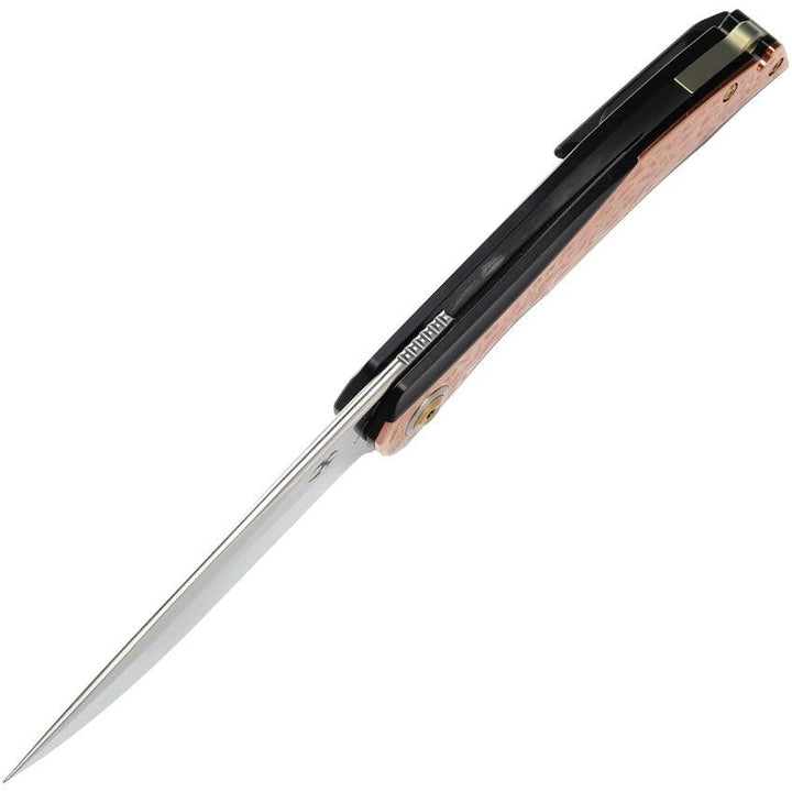 Kansept Knives Accipiter Framelock Titanium / Copper S35VN - Knives.mx