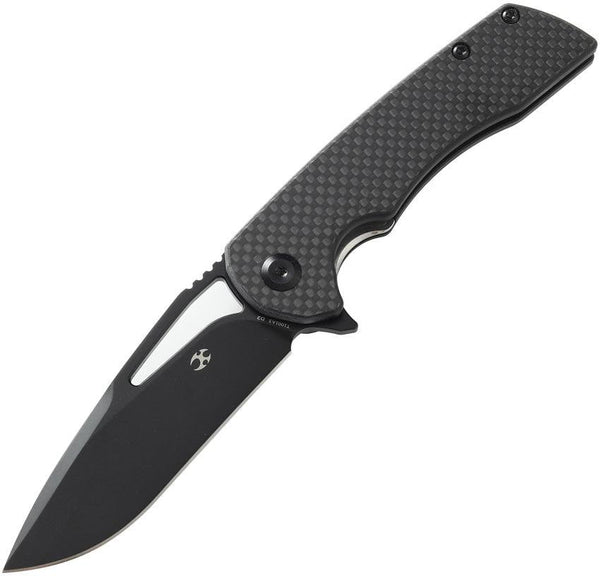 Kansept Knives Kyro Framelock Carbon Fiber D2 - Knives.mx