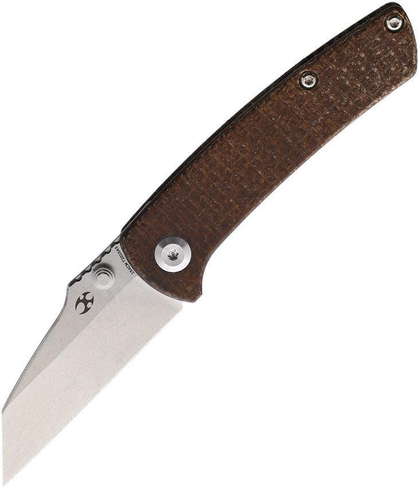 Kansept Knives Little Main Street Brown Micarta 154CM - Knives.mx