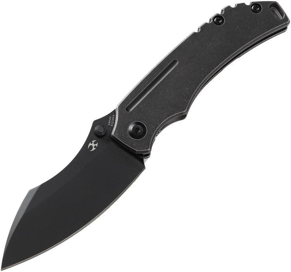 Kansept Knives Pelican EDC Framelock Blk SW Titanium CPM S35VN - Knives.mx