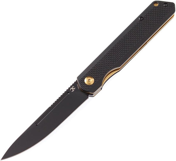 Kansept Knives Prickle Linerlock Bronze G10 154CM - Knives.mx