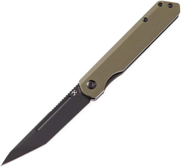 Kansept Knives Prickle Linerlock Green G10 154CM - Knives.mx