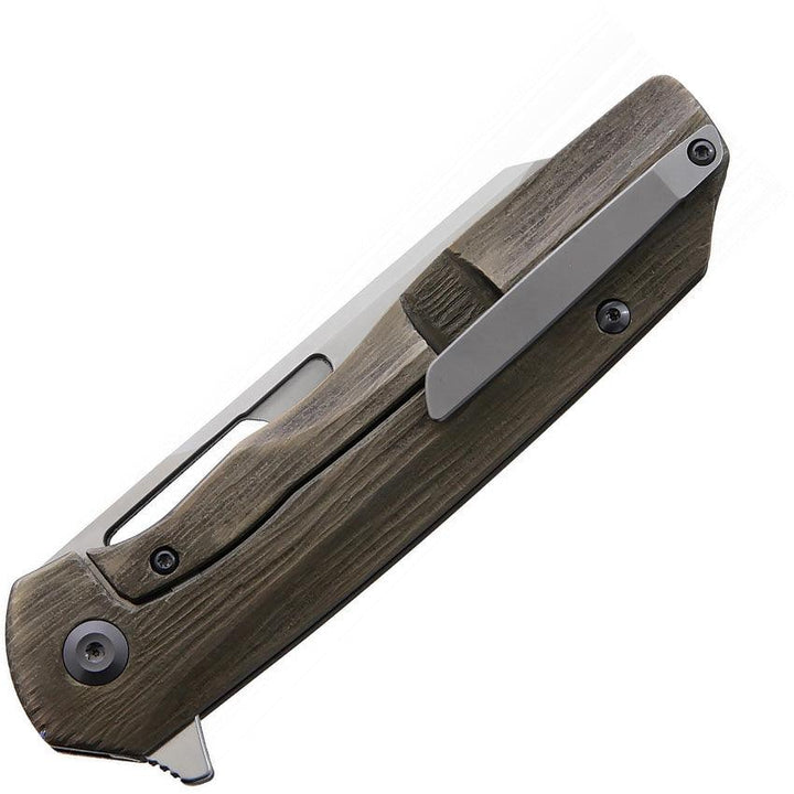 Kansept Knives Shard Framelock Limited Edition Bronze Titanium S35VN - Knives.mx