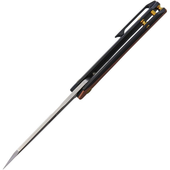 Kansept Knives Shard Framelock Titanium/ Copper CPM S35VN - Knives.mx