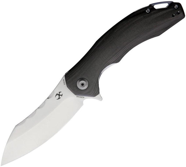 Kansept Knives Spirit Linerlock Gray CF S35VN - Knives.mx