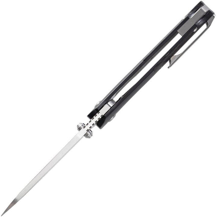Kansept Knives Warrior Framelock CF / Black Titanium CPM S35VN - Knives.mx