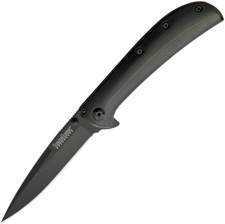 Kershaw AM-3 Framelock A/O Black G10 8Cr13MoV - Knives.mx