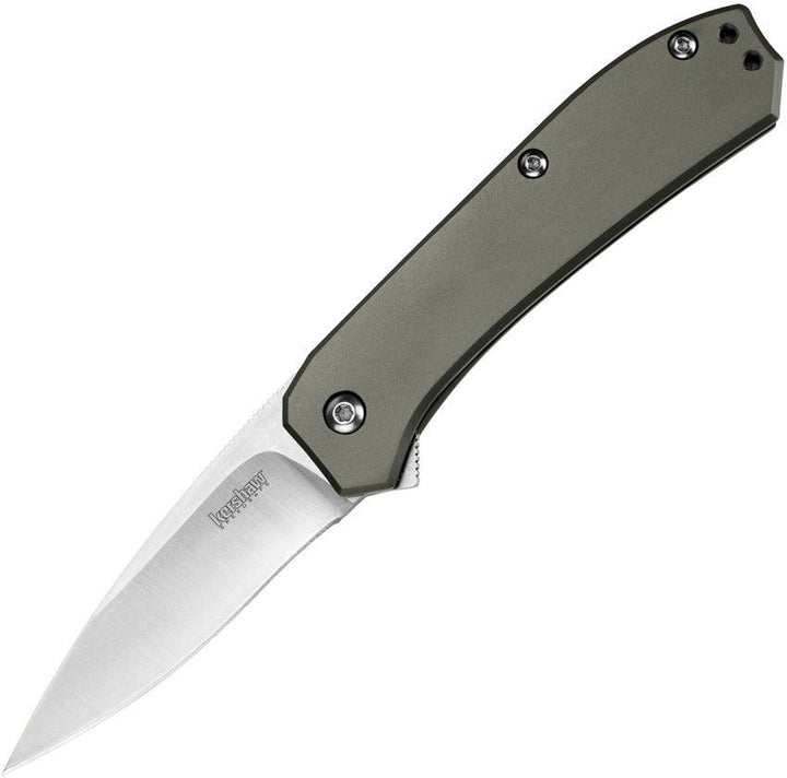 Kershaw Amplitude Framelock A/O Titanium Finish 410 8Cr13MoV - Knives.mx