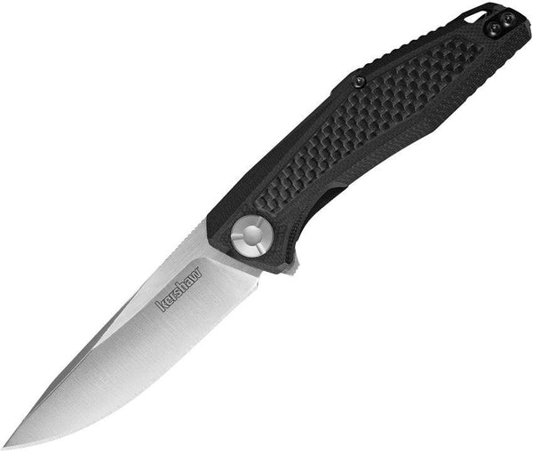 Kershaw Atmos Linerlock Black G10 w CF 8Cr13MoV - Knives.mx