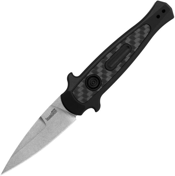 Kershaw Automatic Launch 12 Mini Stiletto Aluminum Spear Point SW CPM 154 - Knives.mx