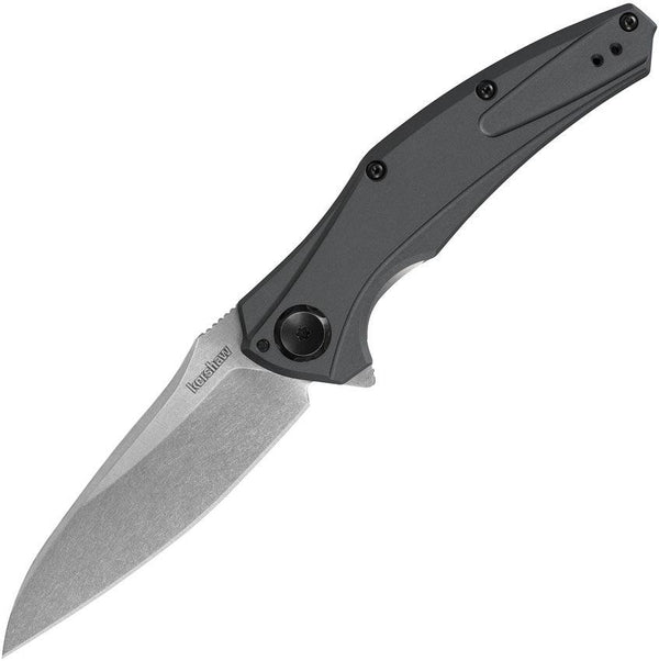 Kershaw Bareknuckle Sub-Frame Lock Gray Aluminum 14C28N - Knives.mx