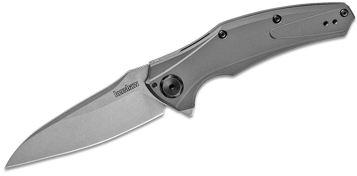 Kershaw Bareknuckle Sub-Frame Lock Gray Aluminum 14C28N - Knives.mx