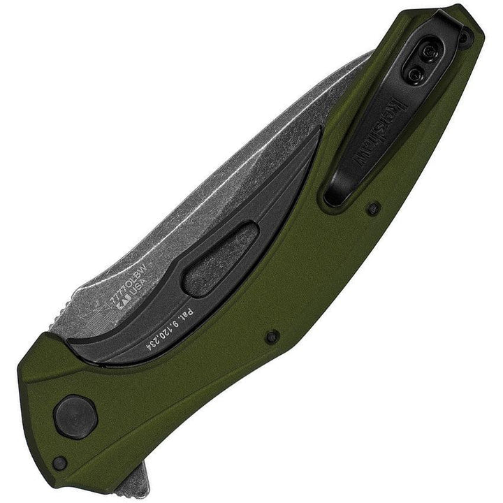 Kershaw Bareknuckle Sub-Frame Lock OD Green BW 14C28N - Knives.mx