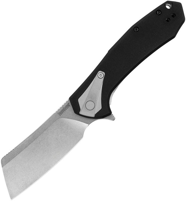 Kershaw Bracket Cleaver Black GFN & Stainless Steel Back Stonewashed 8Cr13MoV - Knives.mx