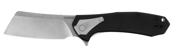 Kershaw Bracket Cleaver Black GFN & Stainless Steel Back Stonewashed 8Cr13MoV - Knives.mx