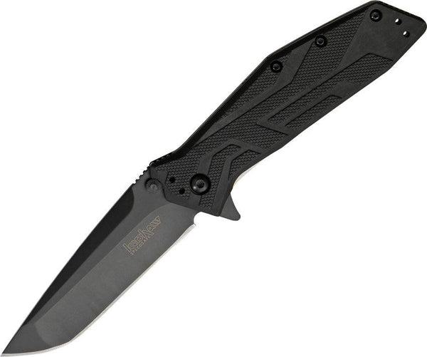 Kershaw Brawler Linerlock A/O Black GRN Tanto 8Cr13MoV - Knives.mx