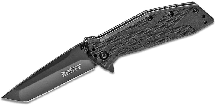 Kershaw Brawler Linerlock A/O Black GRN Tanto 8Cr13MoV - Knives.mx