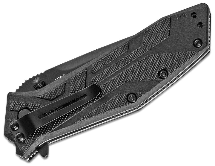 Kershaw Brawler Linerlock A/O Black GRN Tanto 8Cr13MoV - Knives.mx