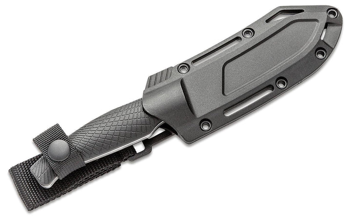 Kershaw Camp 5 Fixed Blade Black GFN Stonewash D2 - Knives.mx