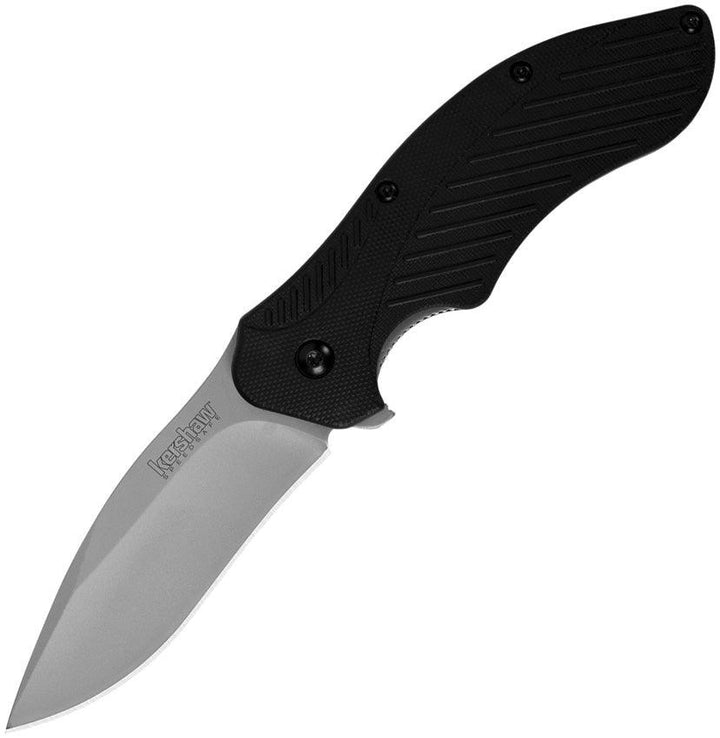 Kershaw Clash Linerlock A/O Satin GFN Plain 8Cr13MoV - Knives.mx