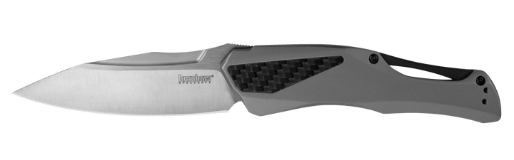 Kershaw Collateral Framelock Gray TiNi Stainless w CF satin 8Cr13MoV - Knives.mx