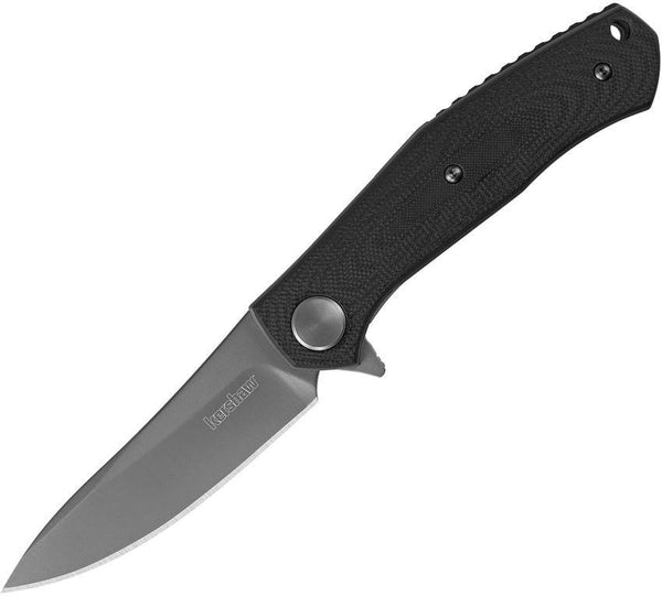 Kershaw Concierge Linerlock Black G10 Gray Titanium 8Cr13MoV - Knives.mx