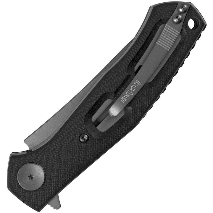 Kershaw Concierge Linerlock Black G10 Gray Titanium 8Cr13MoV - Knives.mx