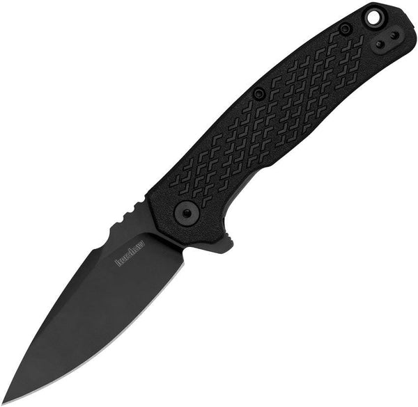 Kershaw Conduit Linerlock A/O Black GFN Black Oxide Coating 8Cr13MoV - Knives.mx