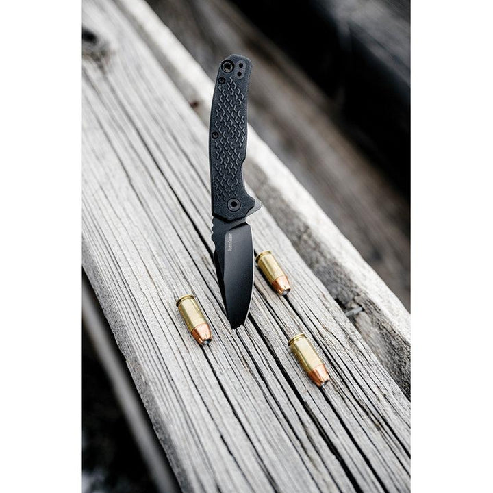 Kershaw Conduit Linerlock A/O Black GFN Black Oxide Coating 8Cr13MoV - Knives.mx