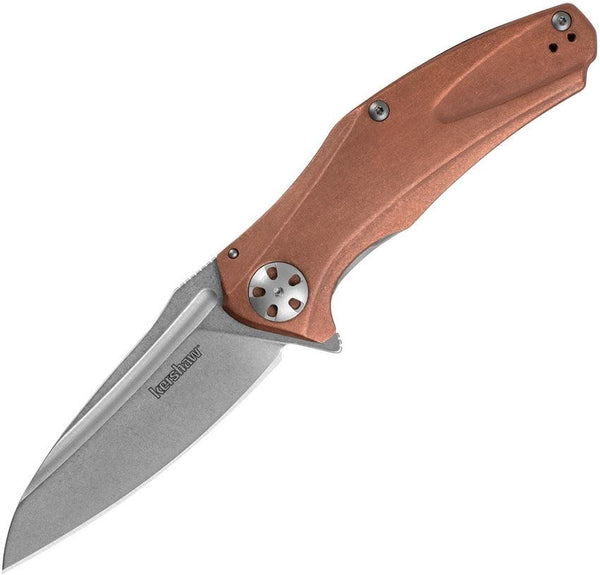 Kershaw Copper Natrix Sub-Framelock Bead Blasted Stonewashed D2 - Knives.mx