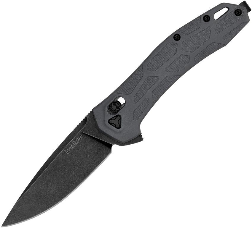 Kershaw Covalent DuraLock Gray GFN BlackWash D2 - Knives.mx