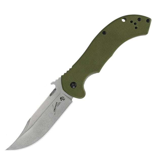 Kershaw CQC-10K Framelock OD green G10 8Cr14MoV - Knives.mx