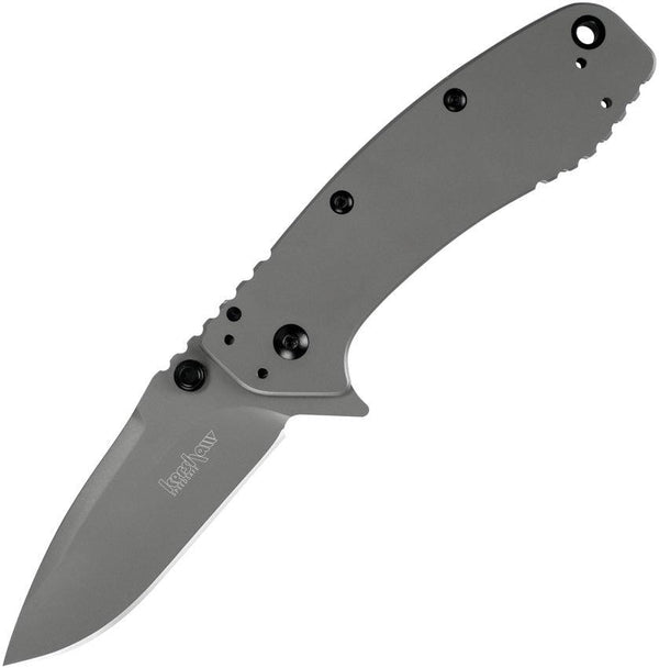 Kershaw Cryo II Framelock A/O Gray Carbonitride Titanium 8Cr13MoV - Knives.mx