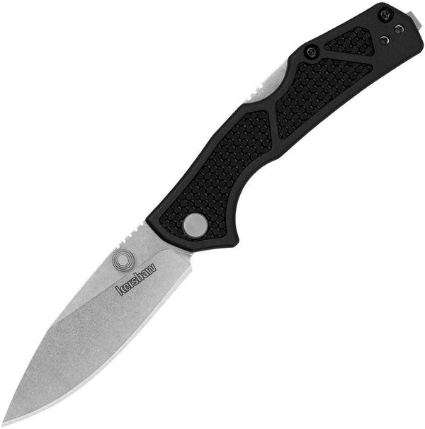 Kershaw Debris Lockback Black GFN Stonewash D2 - Knives.mx