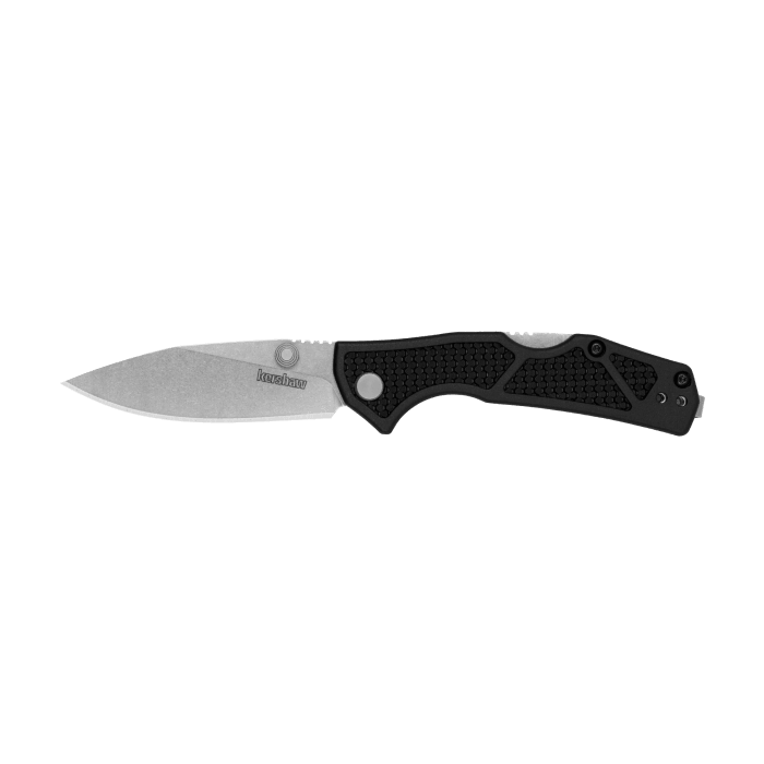 Kershaw Debris Lockback Black GFN Stonewash D2 - Knives.mx