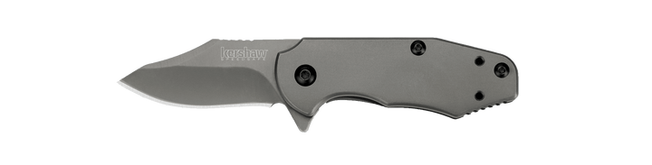 Kershaw Ember Framelock A/O Gray TiNi Stainless Handle 8Cr13MoV - Knives.mx