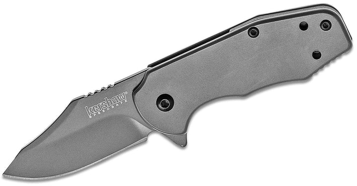 Kershaw Ember Framelock A/O Gray TiNi Stainless Handle 8Cr13MoV - Knives.mx