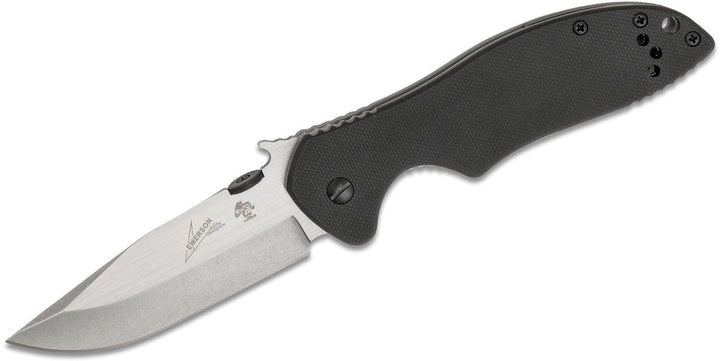 Kershaw Emerson CQC-6K Framelock Black G10 D2 - Knives.mx