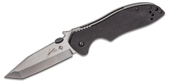 Kershaw Emerson CQC-7K Framelock Black G10 Tanto 8Cr14MoV - Knives.mx