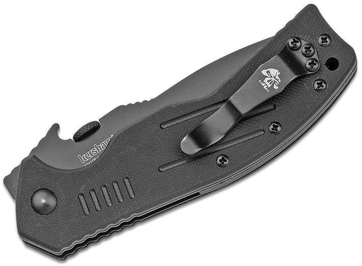 Kershaw Emerson CQC-8K Linerlock Black G10 Tanto 8Cr14MoV - Knives.mx