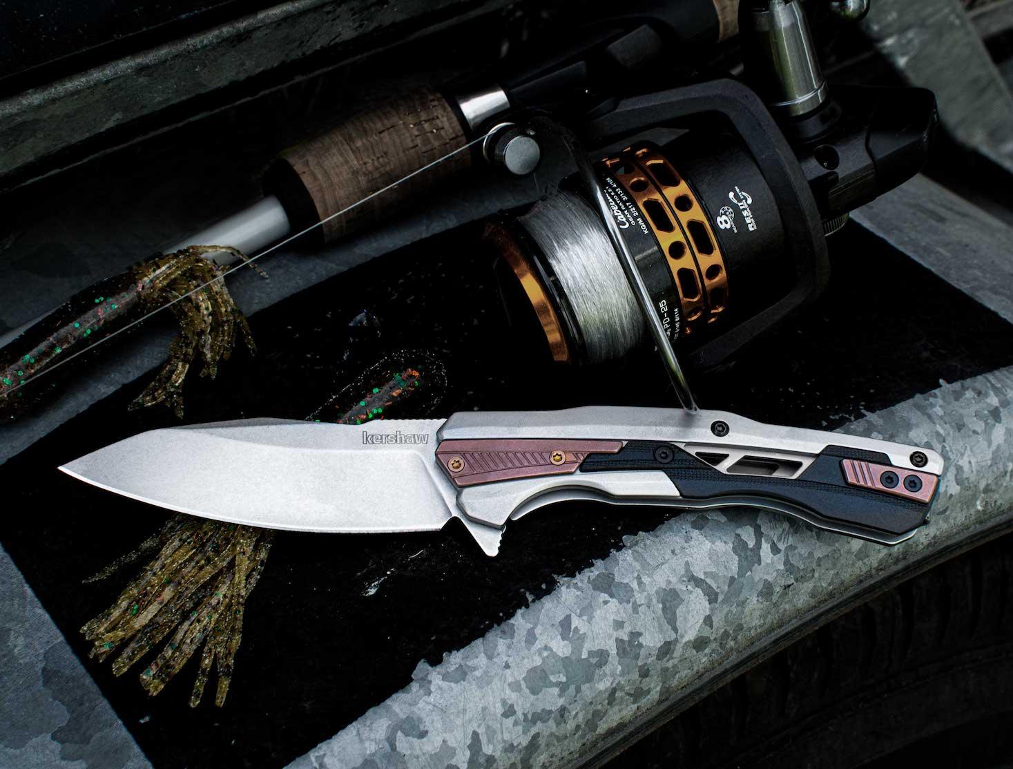 Kershaw Endgame Framelock Stonewash D2 - Knives.mx